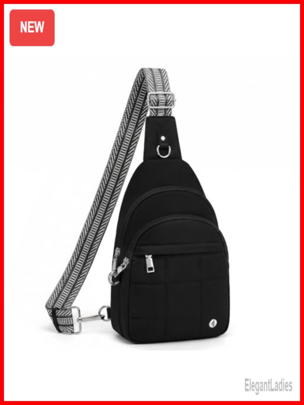Anti Theft Sling Bag Women RFID Crossbody Travel Nylon Lightweight Secure